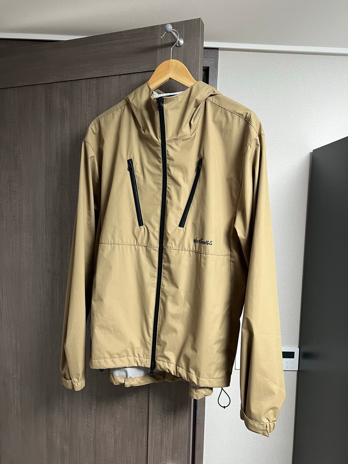 와일드띵스 WT Wind Shell Jacket - Sand 상품이미지3