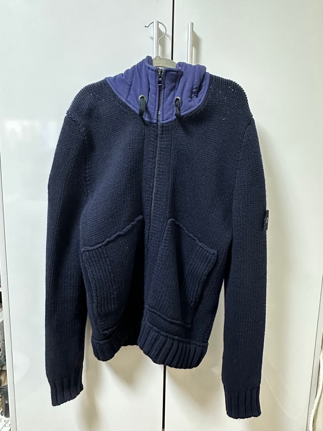 스톤아일랜드 후드니트집업 12FW 상품이미지1