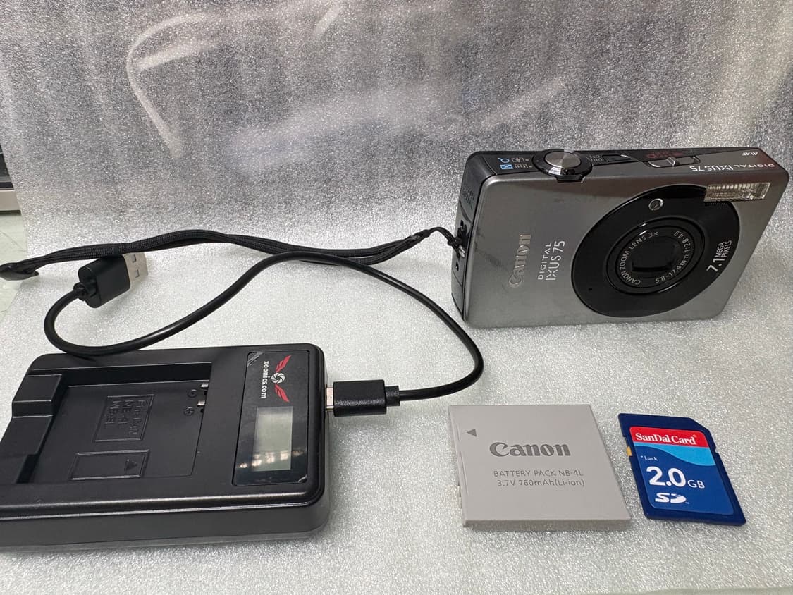 작례0)캐논 익서스 75 디지털 카메라 상품이미지1