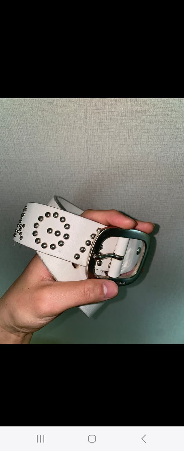 Dolce&Gabbana Big Stud Detail Leather Be 상품이미지3