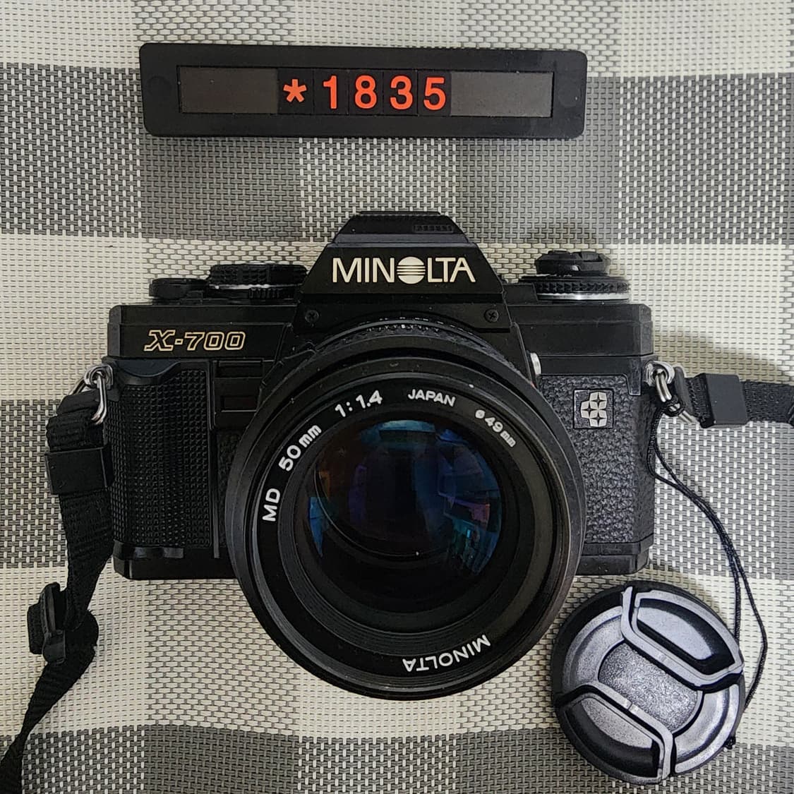 미놀타 X-700 필름카메라 1.4 단렌즈 상품이미지1