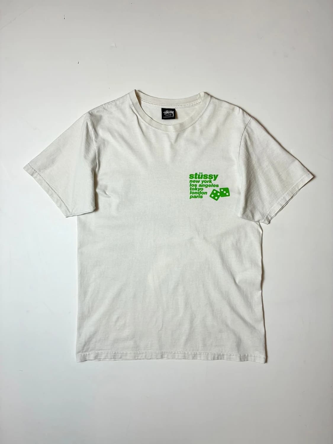 스투시 백프린팅 실루엣 코튼 반팔 티셔츠 PN9683 상품이미지3