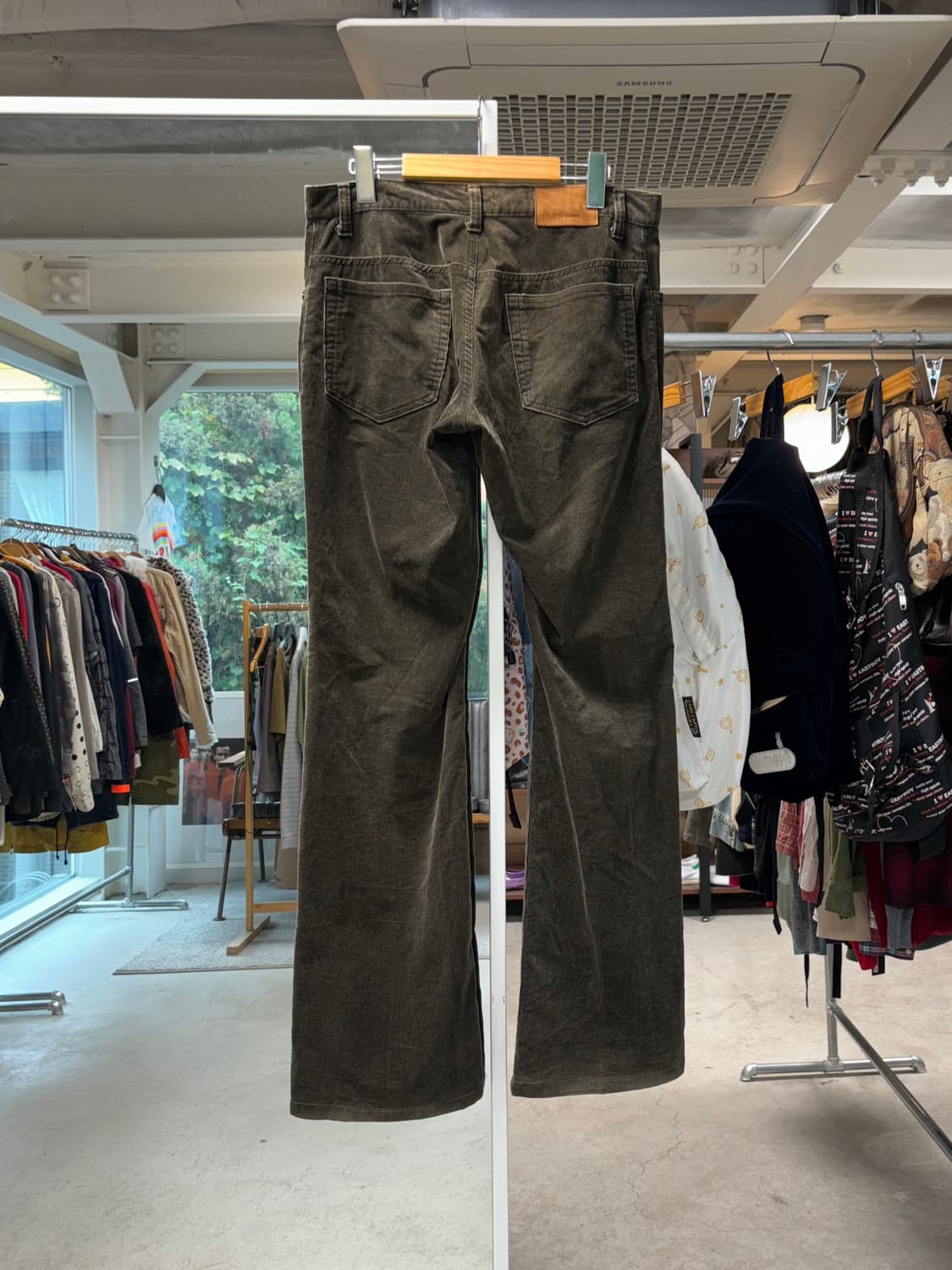 Tete homme 코듀로이 플레어 팬츠 상품이미지2