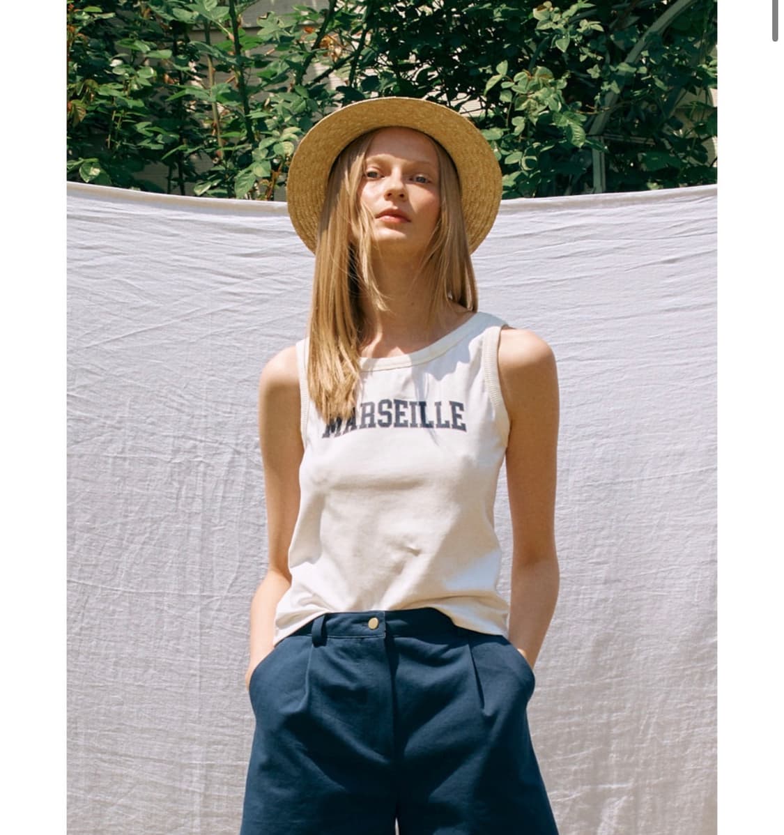 시엔느 Marseille Sleeveless (White) 상품이미지2