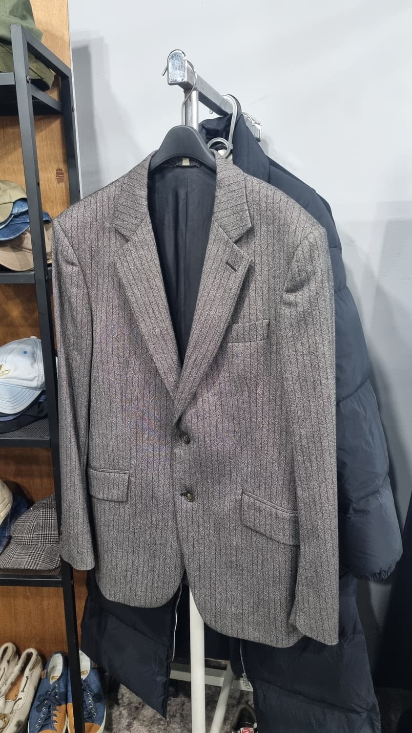 버버리 italy 남성용 스트라이프 정장셋업  105size 허리33 상품이미지1