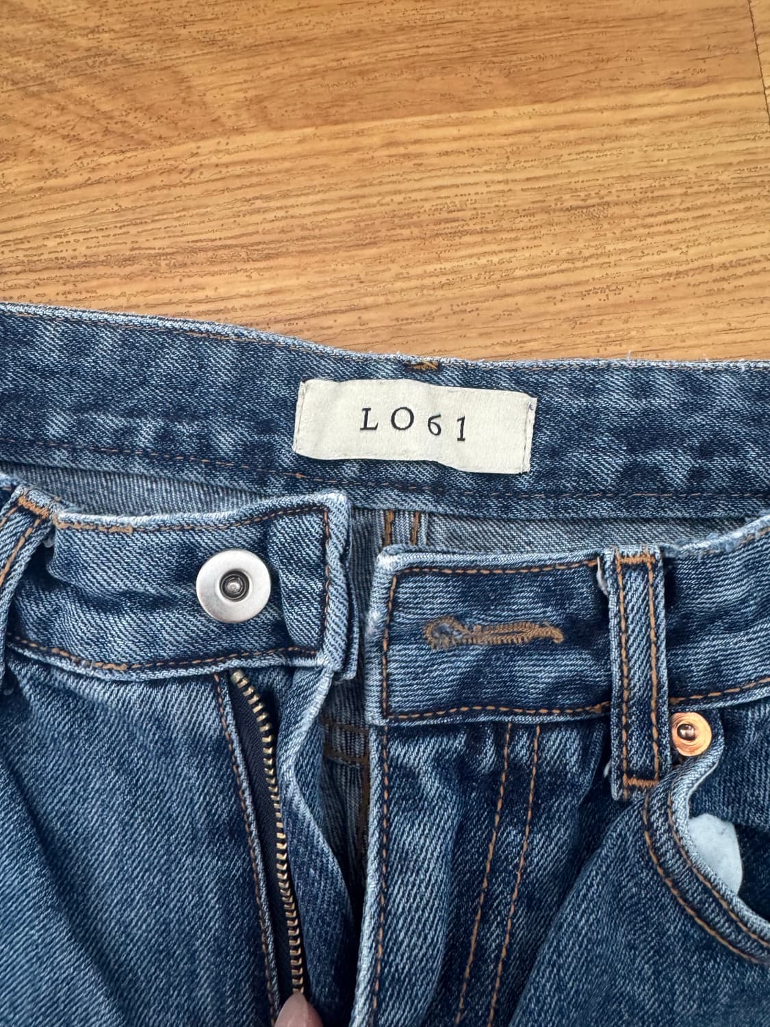 lo61 스트레이트 데님팬츠 S 상품이미지2