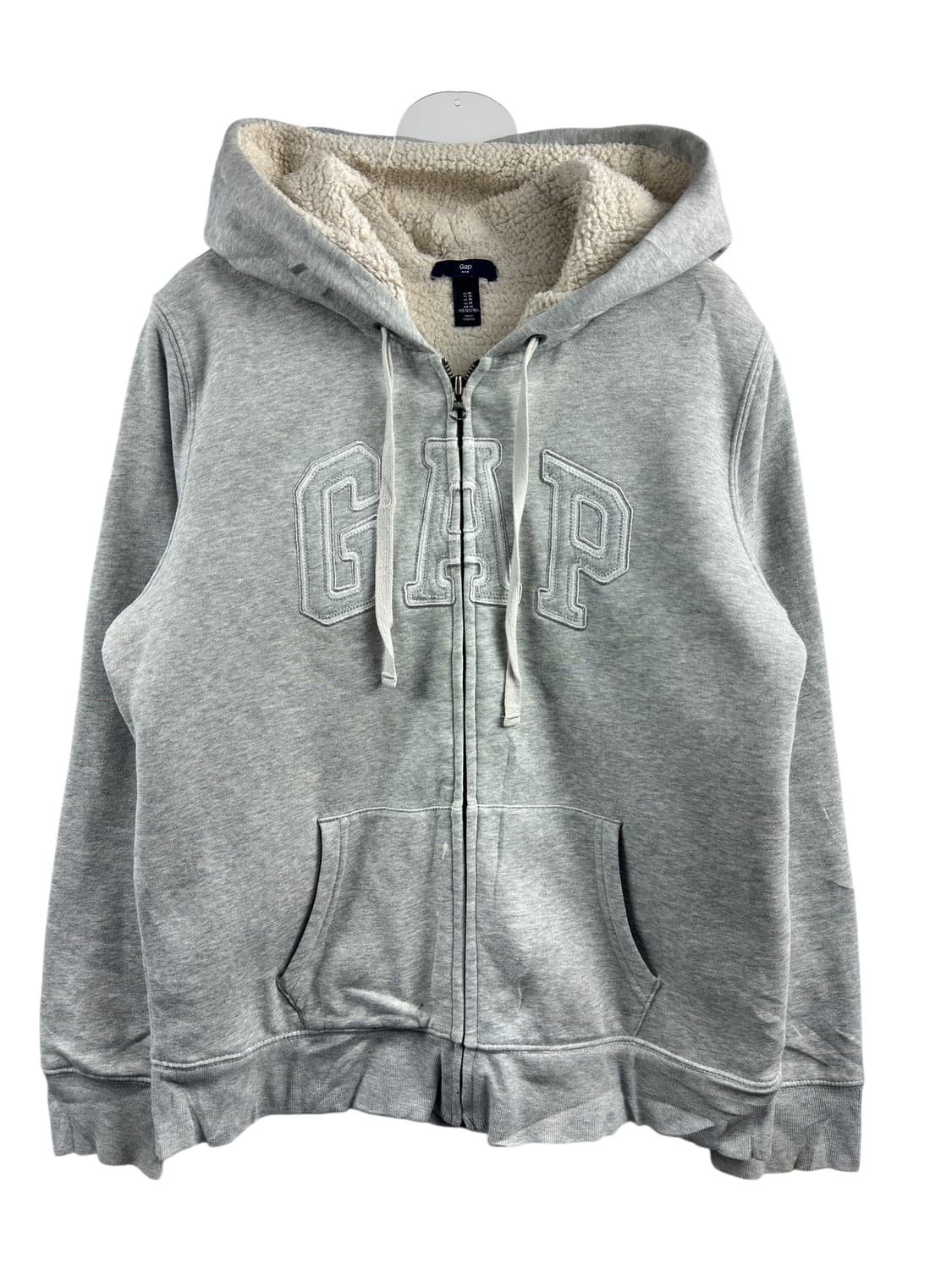 갭 그레이 양털 후드집업 1501 상품이미지1