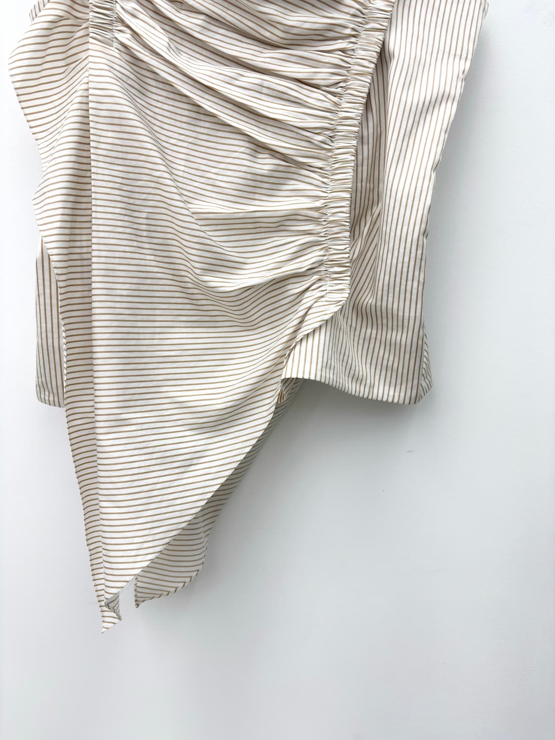 COTTON STRIPE DRESS TOP 상품이미지2