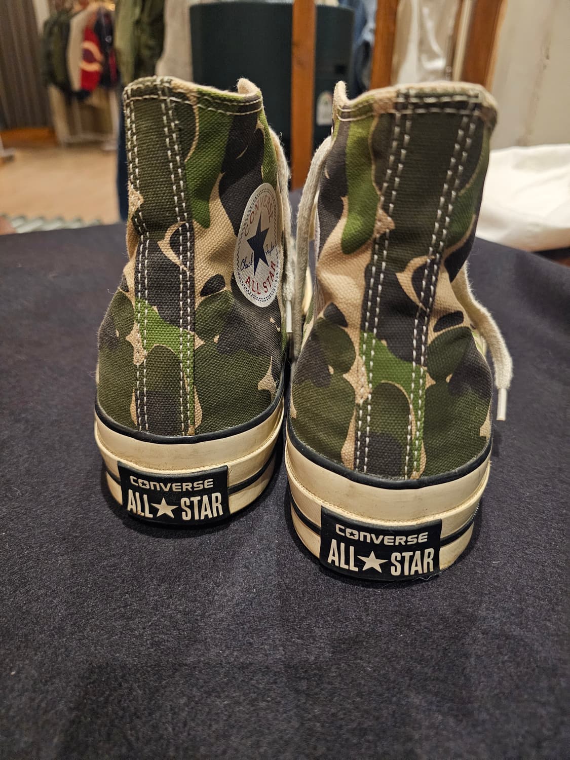 컨버스 척테일러 1970하이 카모 us8.5사이즈 상품이미지3
