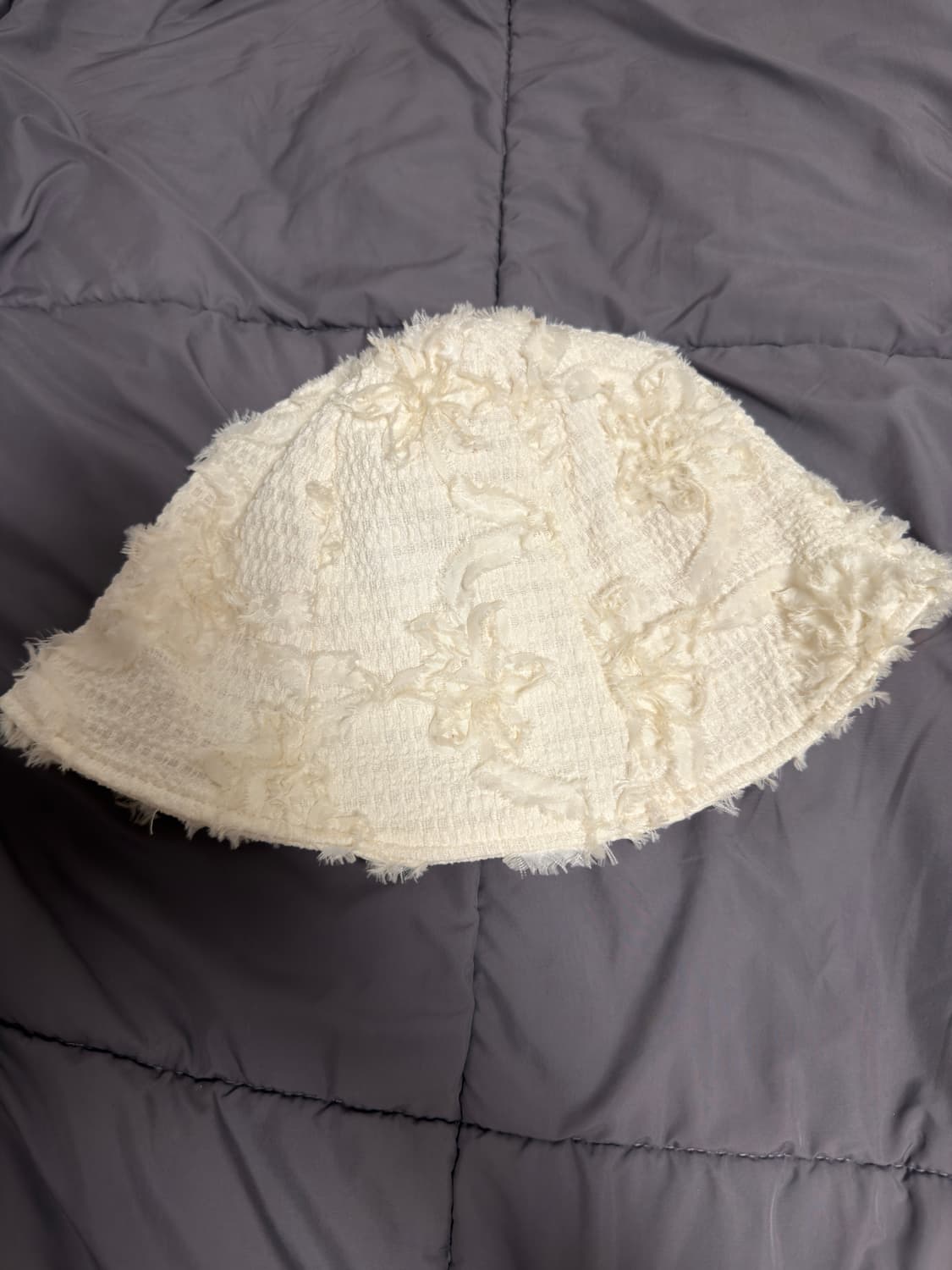 포에지담 Corsage 버킷햇 크림 상품이미지3