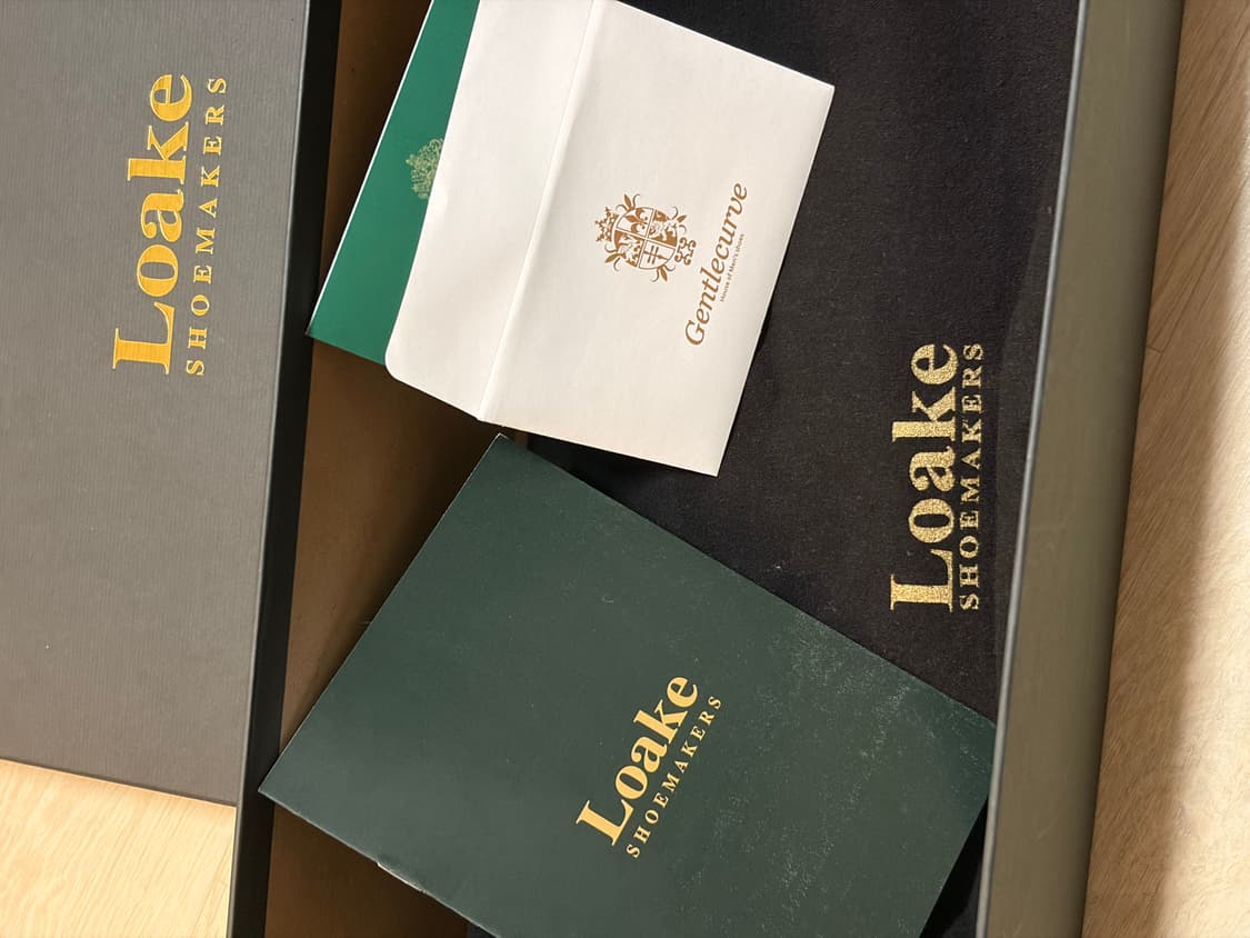 Loake 771B 더비 슈즈 블랙 (7) 상품이미지9