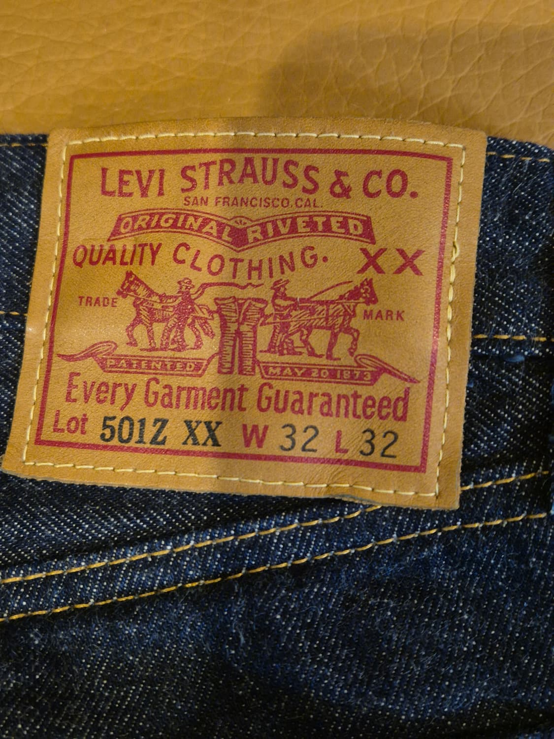 리바이스 LVC 54501 리지드 32x32 상품이미지9