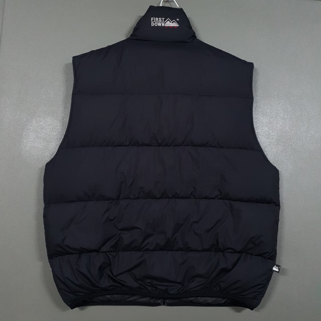 실측 2XL) 퍼스트다운 양면 리버서블 다운 조끼 패딩 베스트 검회 상품이미지10