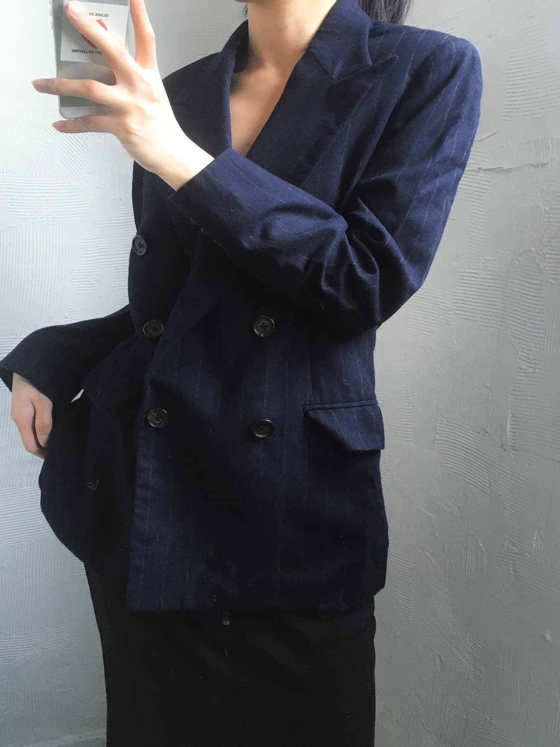 Ralph Lauren 랄프로렌 네이비 스트라이프 블레이저 상품이미지3