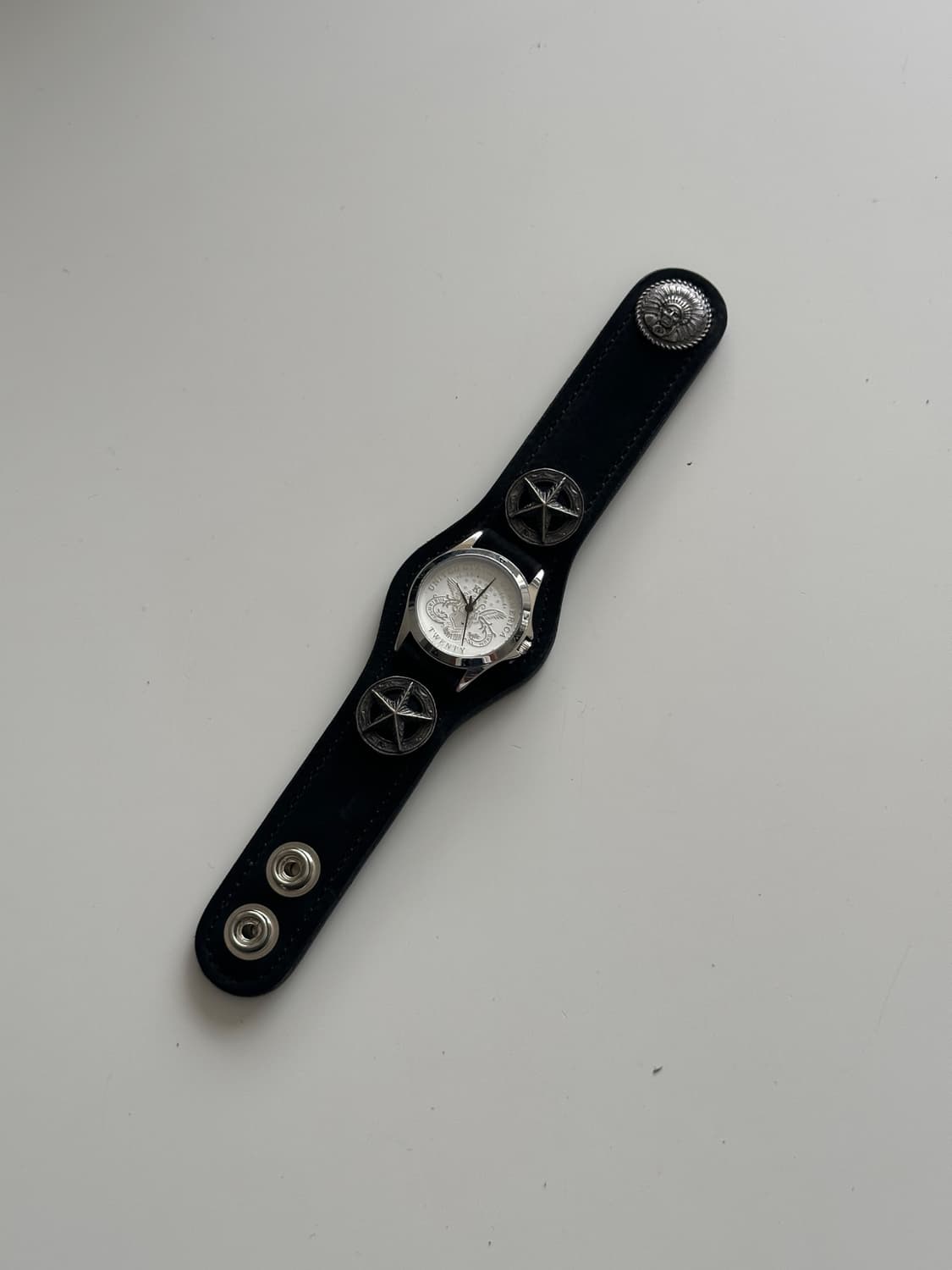watchbracelet three concho nubuckleather 상품이미지3