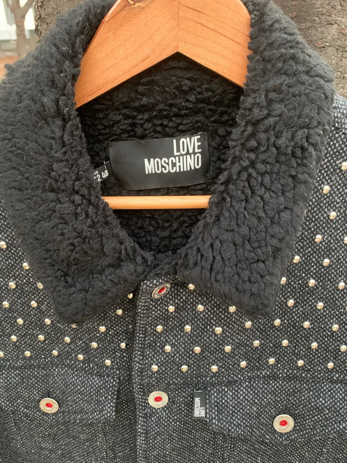 Moschino 스터드 디테일 자켓 상품이미지3