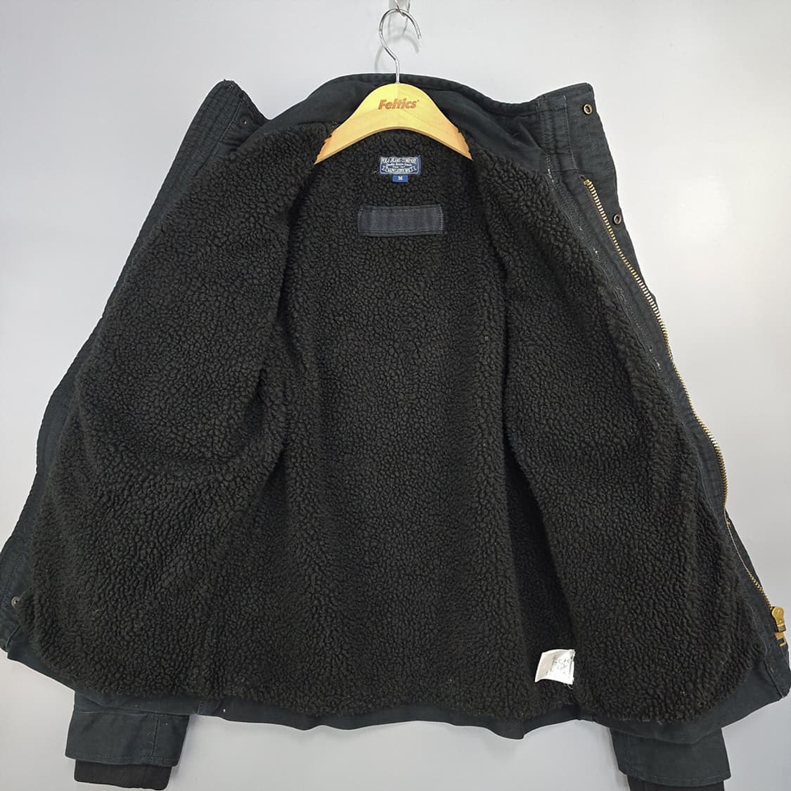 폴로진스(Polo Jeans) 성조기 패치 셰르파 자켓 M 상품이미지8