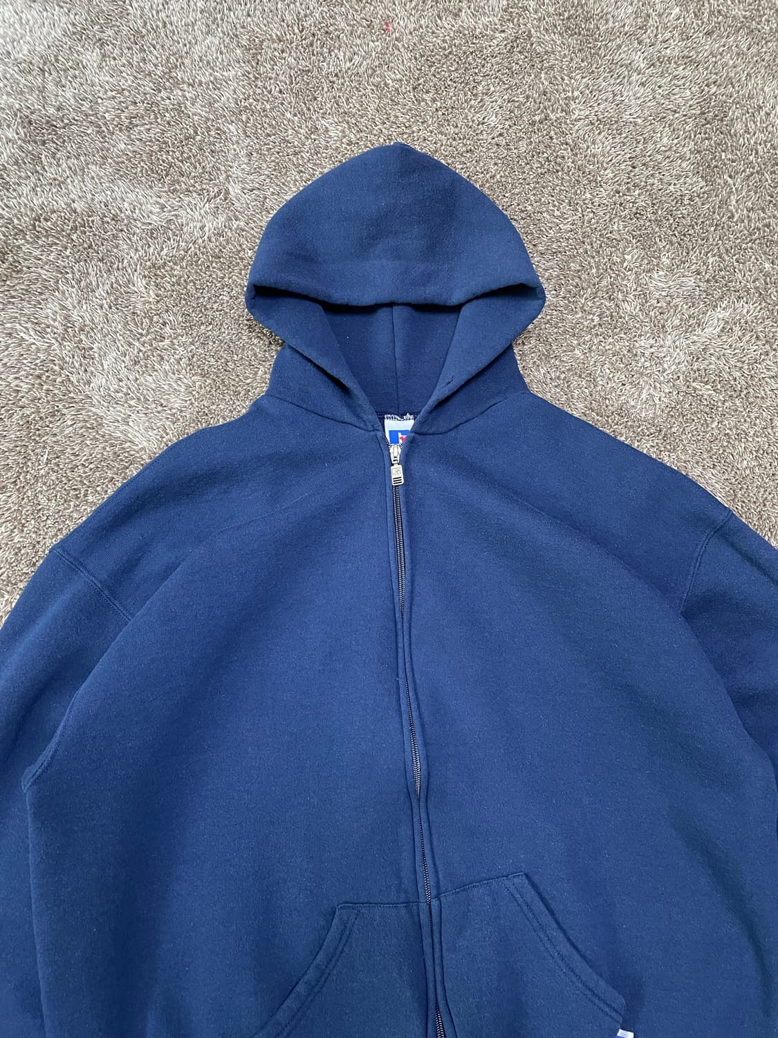 90s russell athletic hoodie zip up 상품이미지2