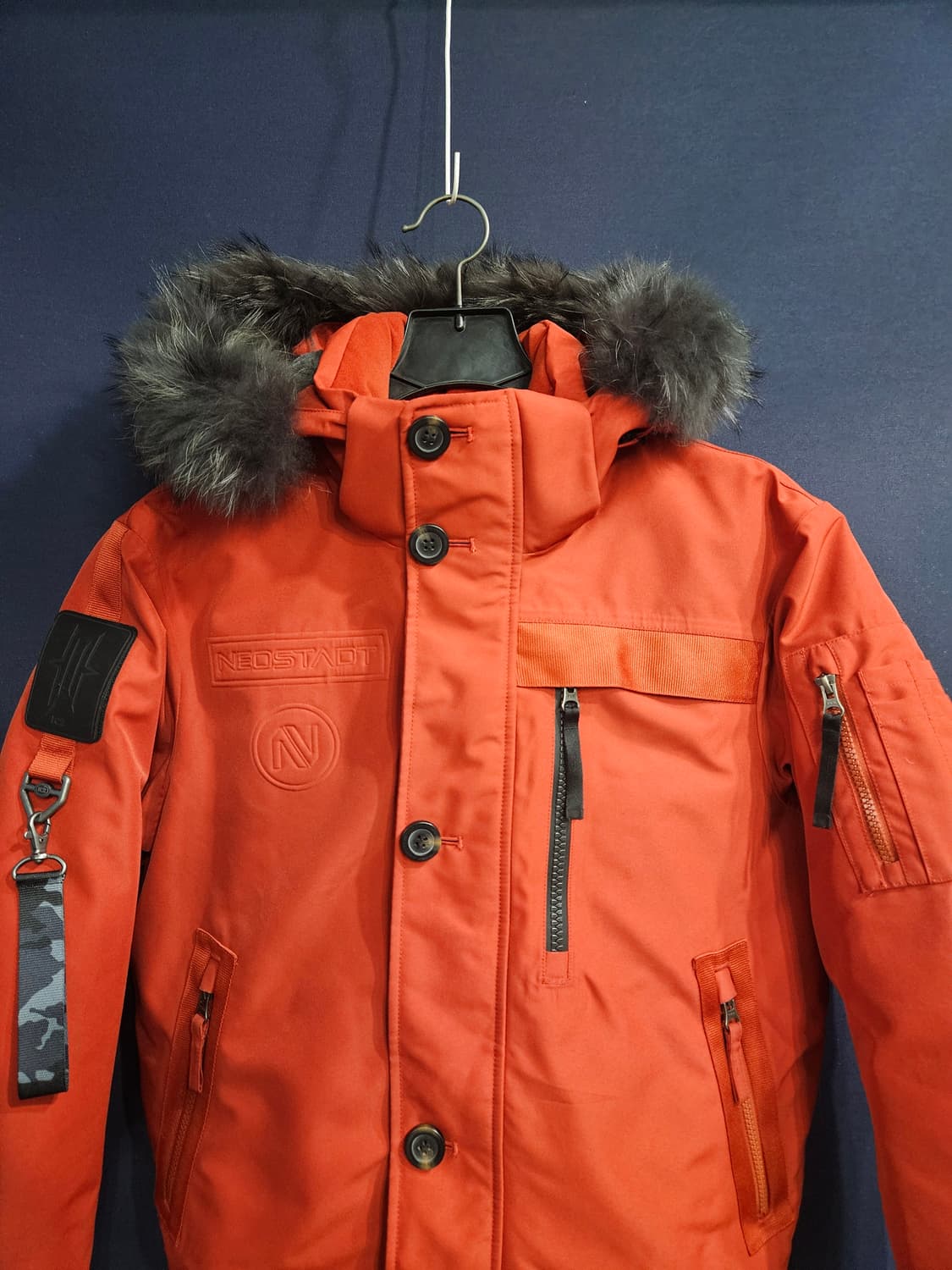 케이투 고어 써미움 버건디 남성 95 구스다운 숏패딩  상품이미지7