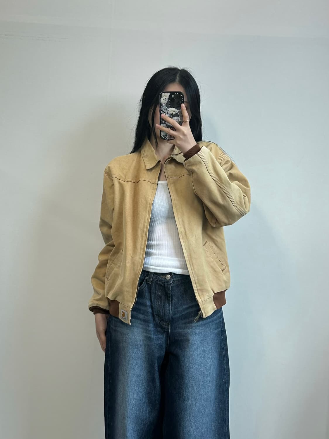 칼하트 OG 산타페 된장 워크 자켓 상품이미지2