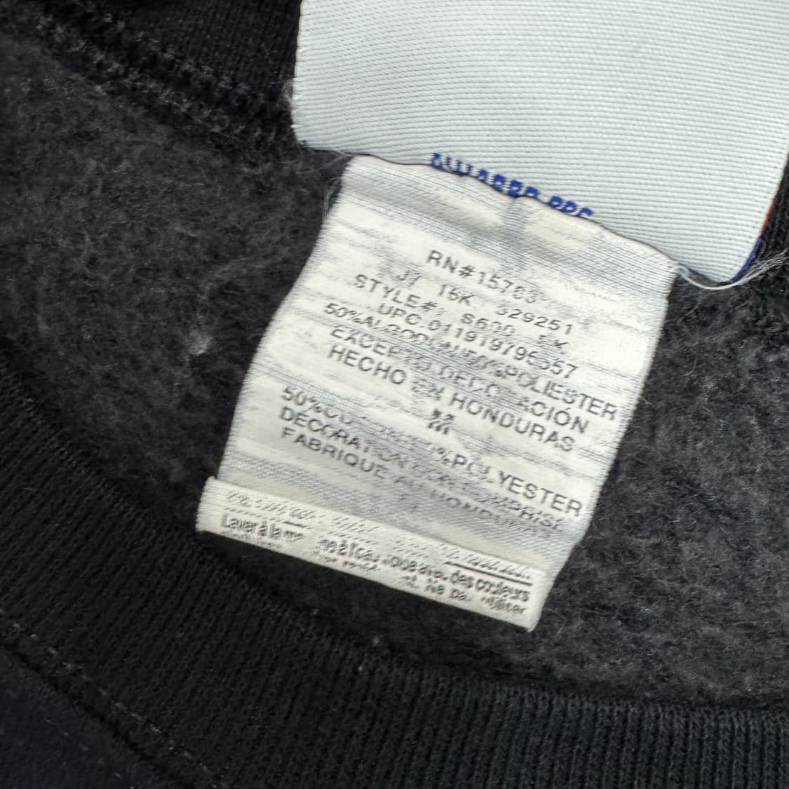 M 챔피온 블랙 블루야드 로고라운드 맨투맨  상품이미지4