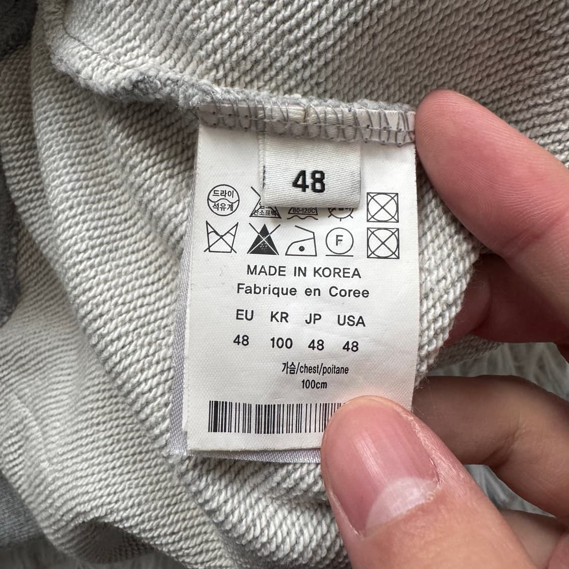 WOOYOUNGMI 일본빈티지 빅사이즈후드티 우영미 후드티 xxl 48 상품이미지5