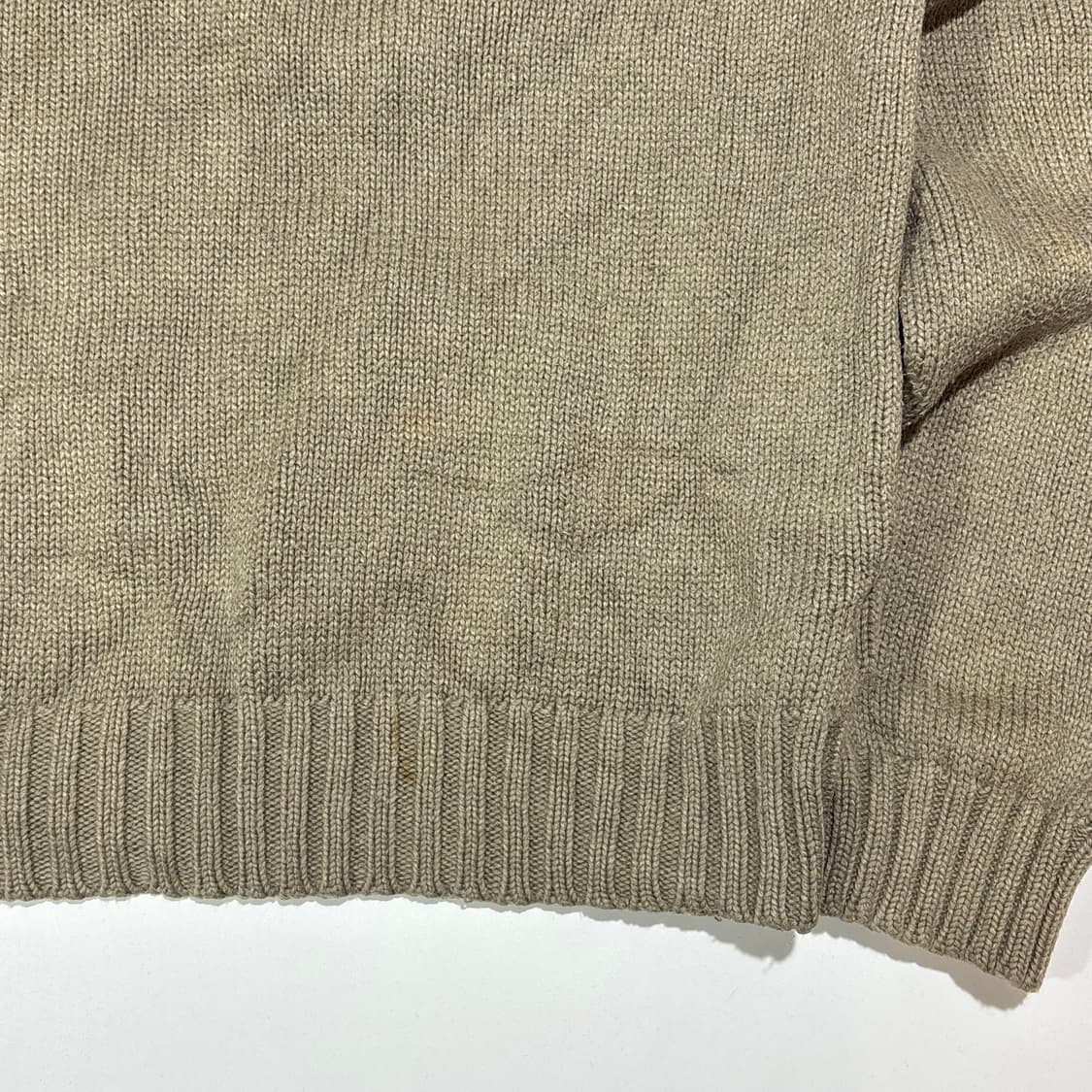 폴로 랄프로렌 베이지 코튼 니트 상품이미지4