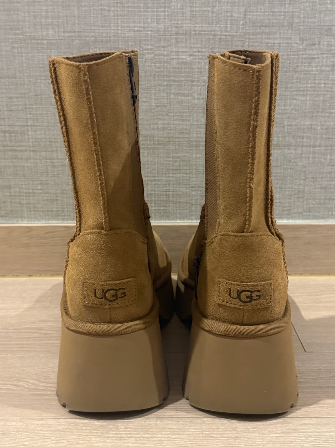 미국 어그 청키 지퍼 힐 부츠 롱부츠 상품이미지3