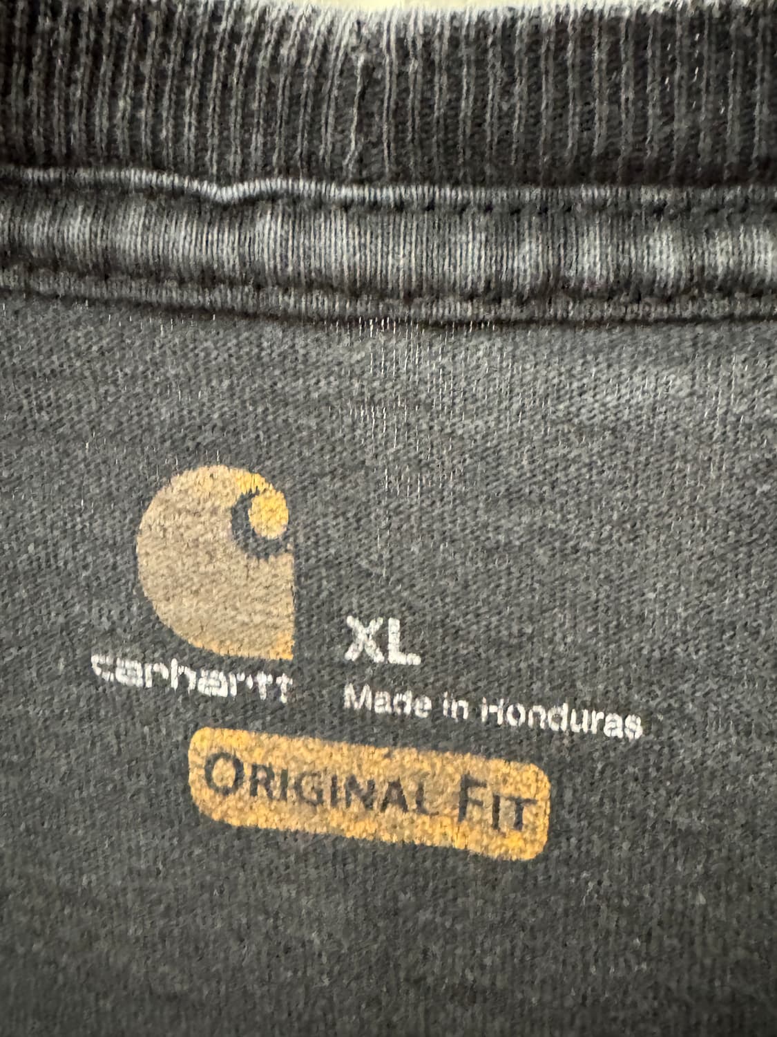 칼하트 반팔 티셔츠 XL 블랙 상품이미지3