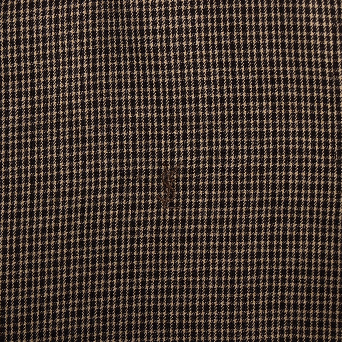 입생로랑 체크 블루종 자켓 상품이미지3