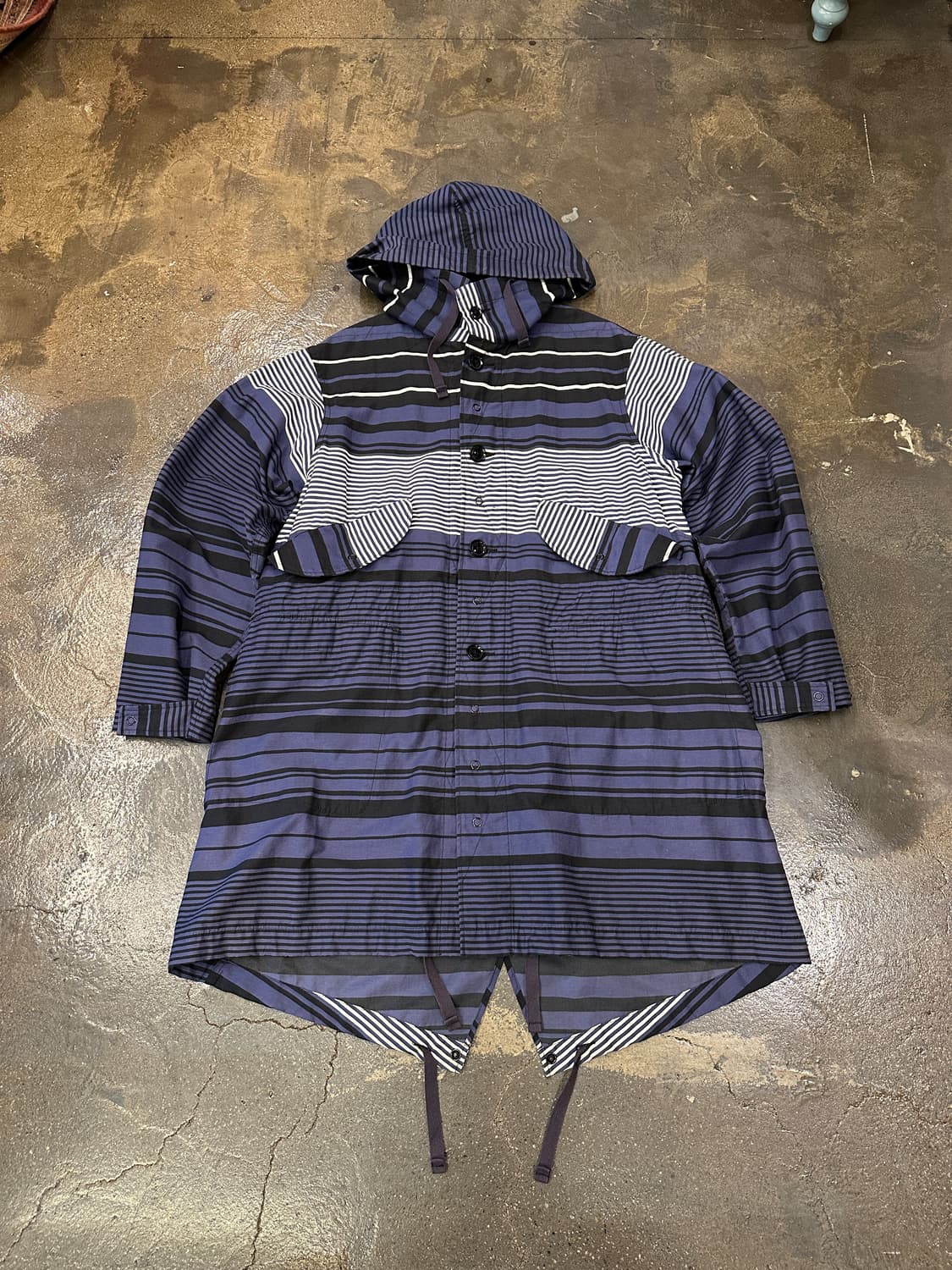 Engineered Garments 엔지니어드 가먼츠 스트라이프 자켓 M 상품이미지1