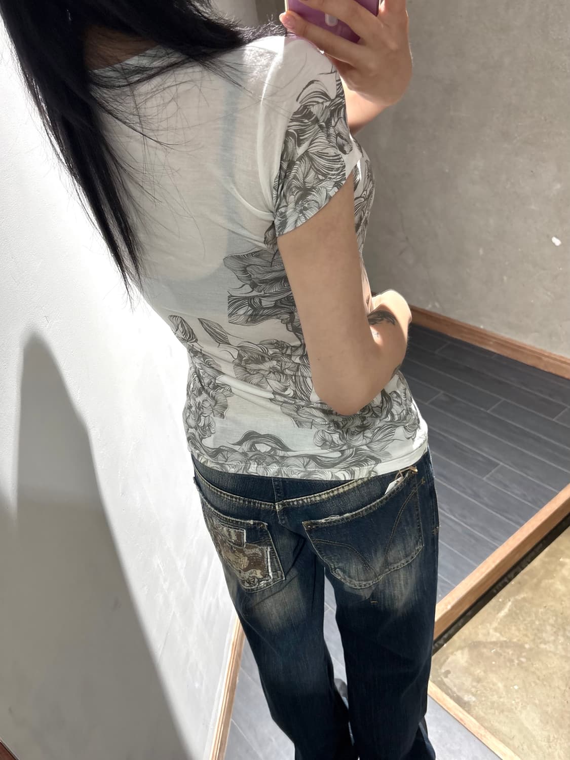 아르마니 익스체인지 프린팅 티셔츠 상품이미지2