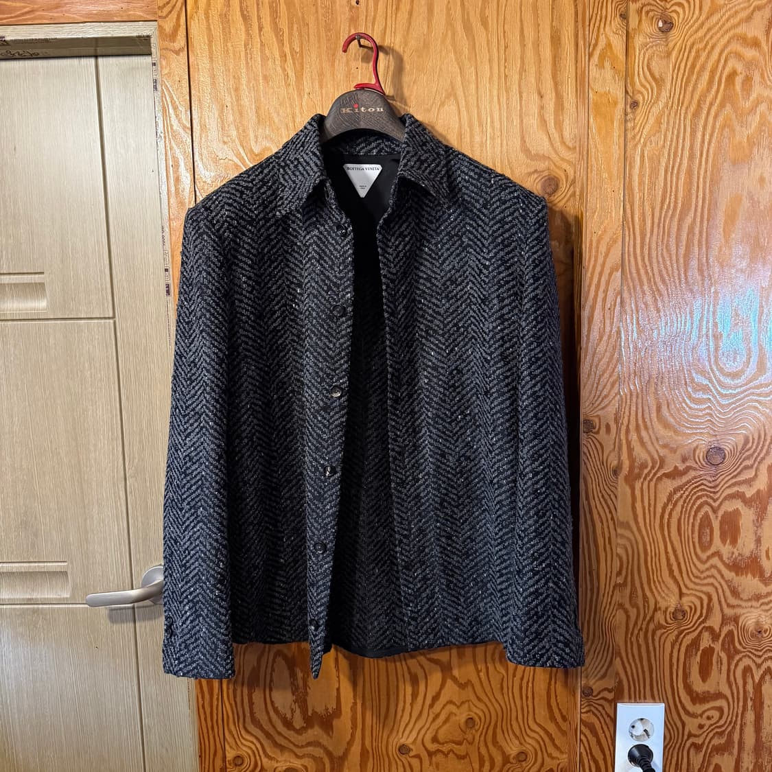 보테가베네타 2023 f/w 물리네 헤링본 울 자켓  상품이미지3
