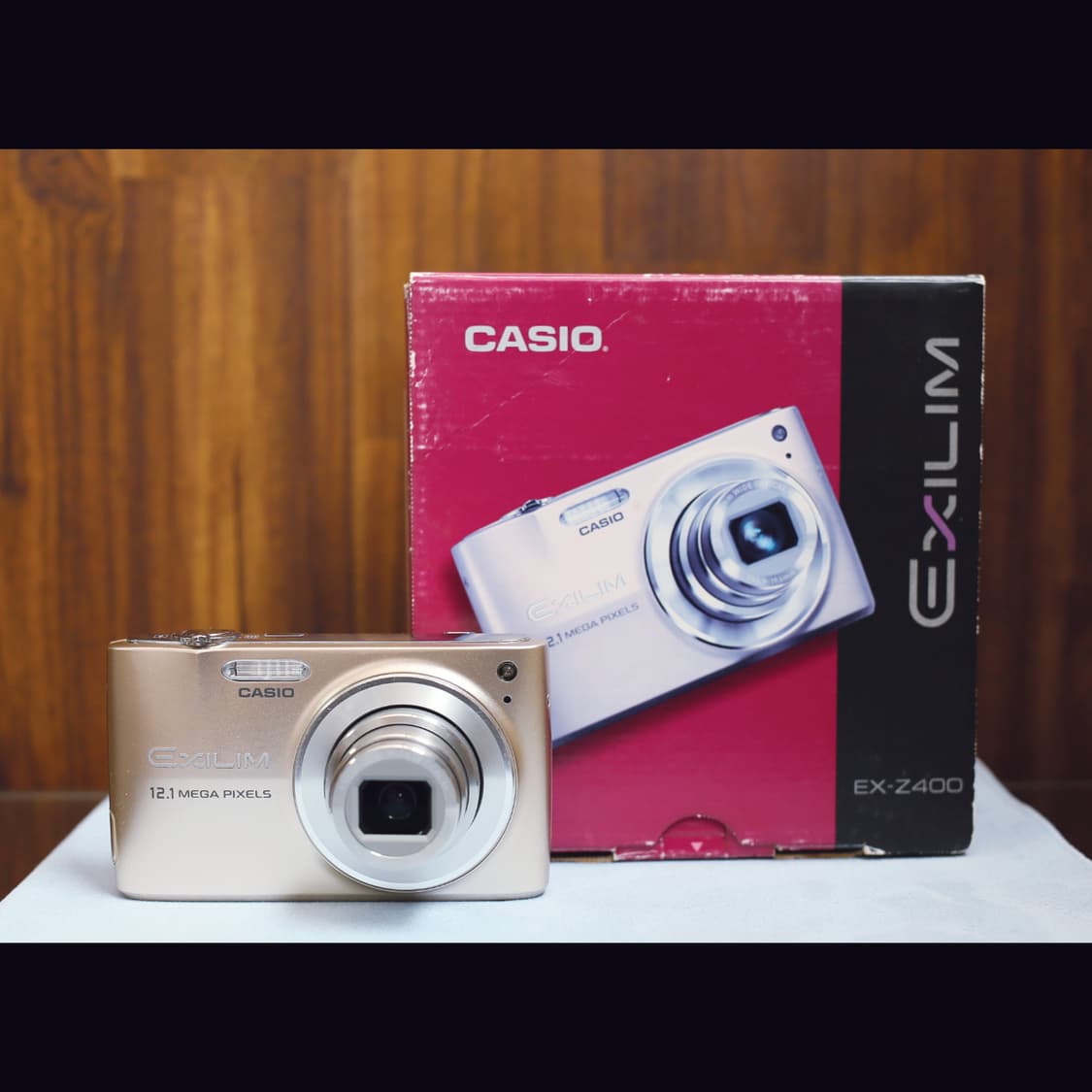 레어<준민트급><한글>카시오 엑슬림 z400 빈티지 디카 박스세트 상품이미지1