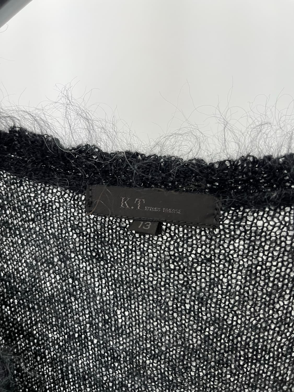 K.T KIYOKO TAKASE mohair blend knit top  상품이미지6
