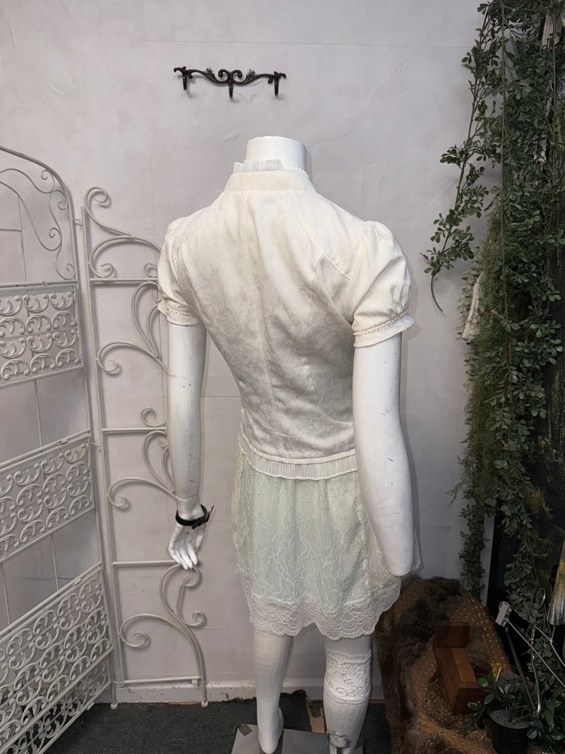 Ivory oriental double button pleats bl 상품이미지8