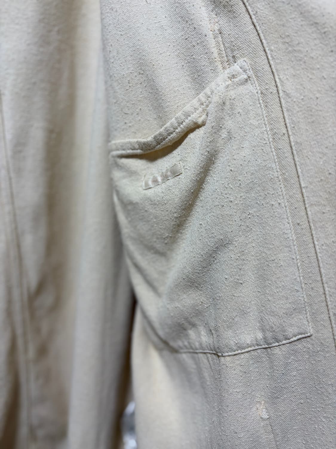 [3] 코모리 24ss 실크냅 1938 자켓 에크루 상품이미지5