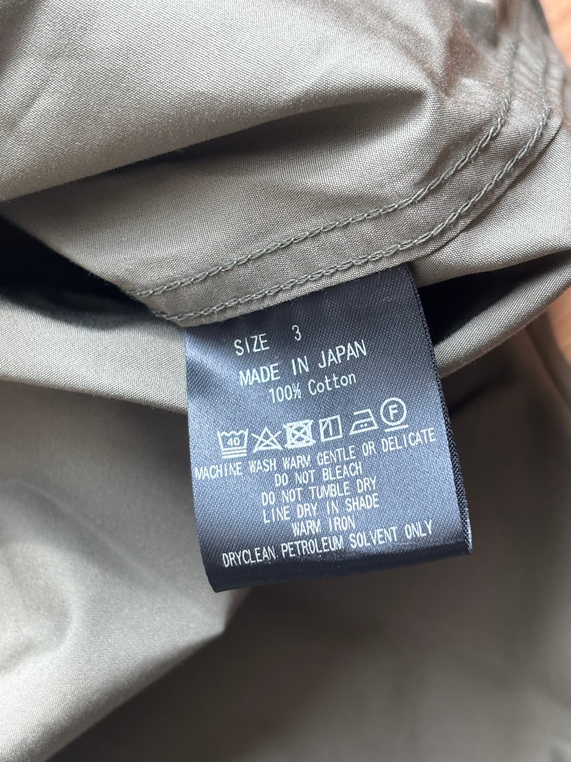 [새상품] 마카웨어 markaware 롱 텐트 셔츠 상품이미지5