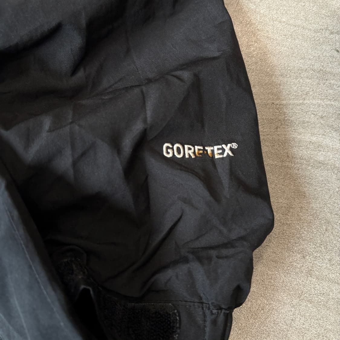 노스페이스 국내 고어텍스 블랙 윈드브레이커 자켓 상품이미지4