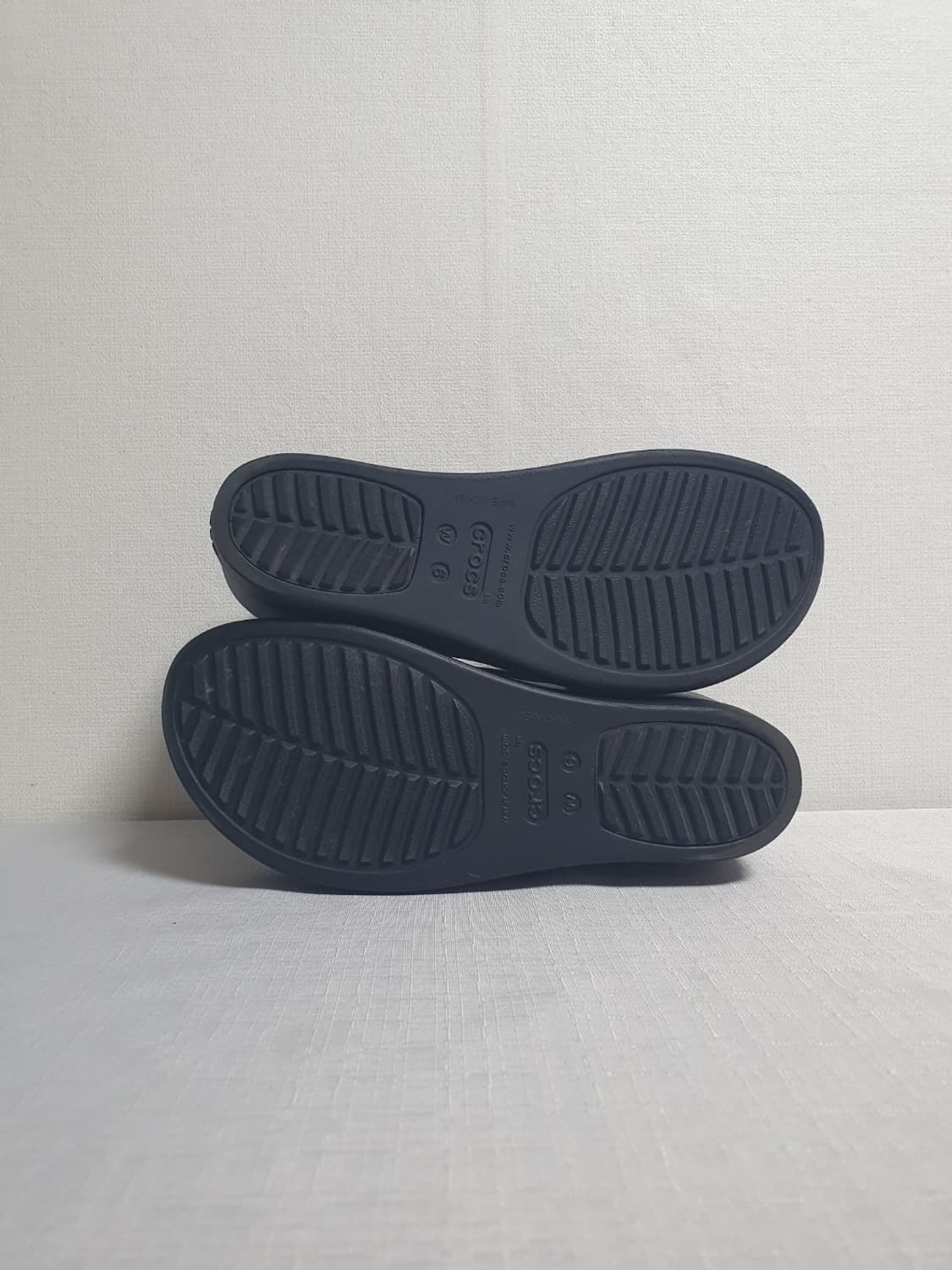 230mm 크록스 브루클린 하이 웨지 샌들 블랙 W6 상품이미지8