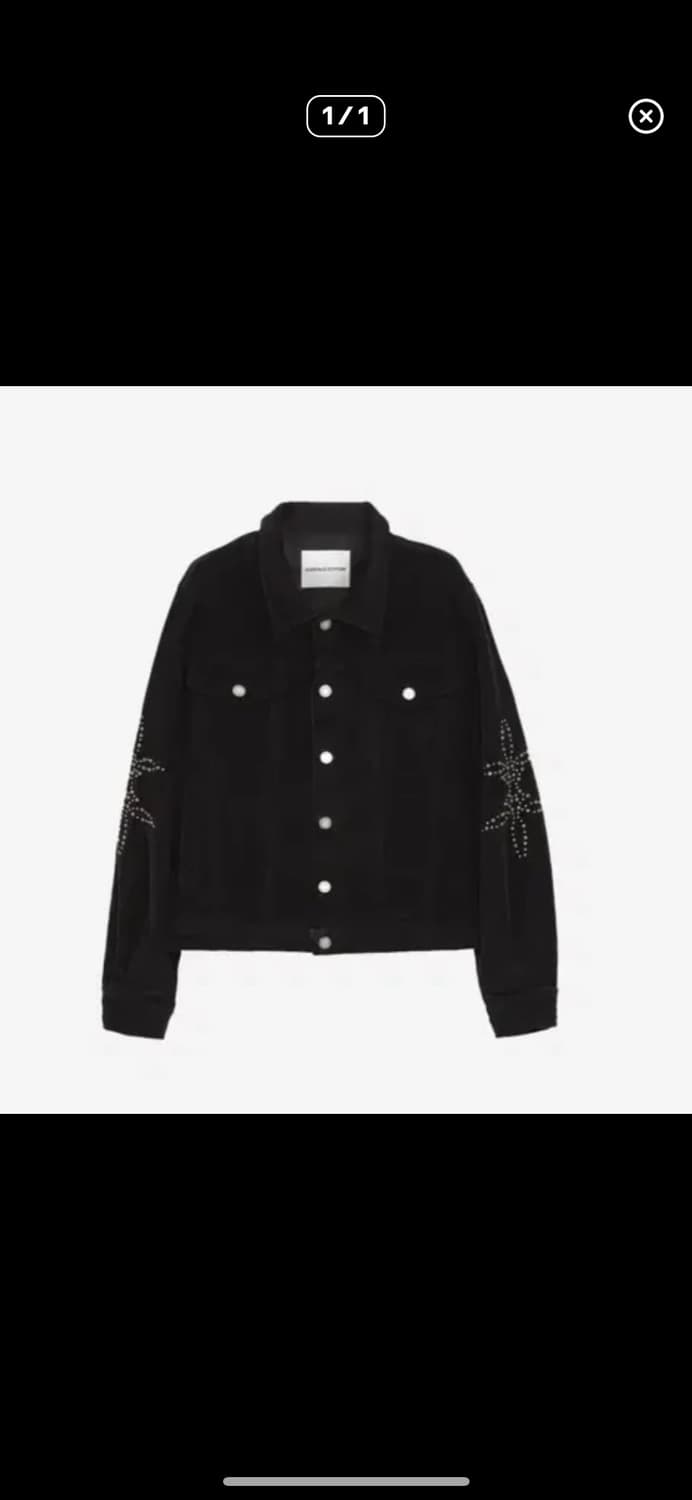 서피스에디션 코듀로이 스터드 트러커자켓M사이즈 상품이미지2