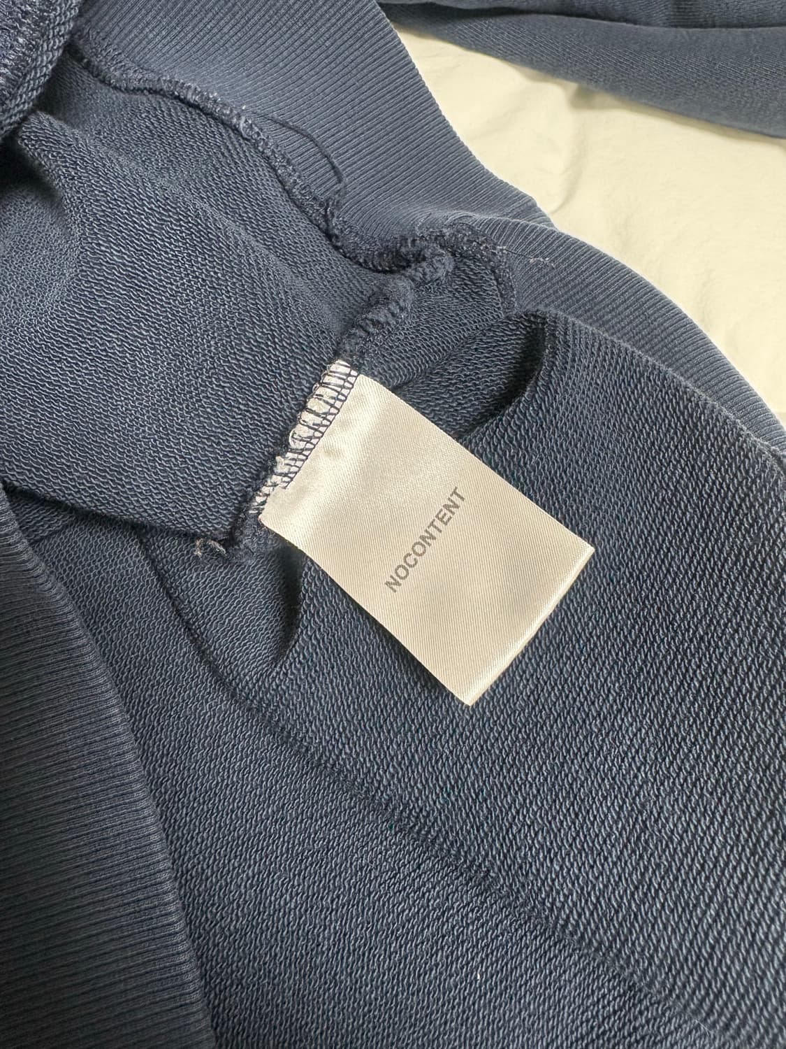 노컨텐츠 레이어드 맨투맨 Layered Sweatshirt _ Navy 상품이미지5