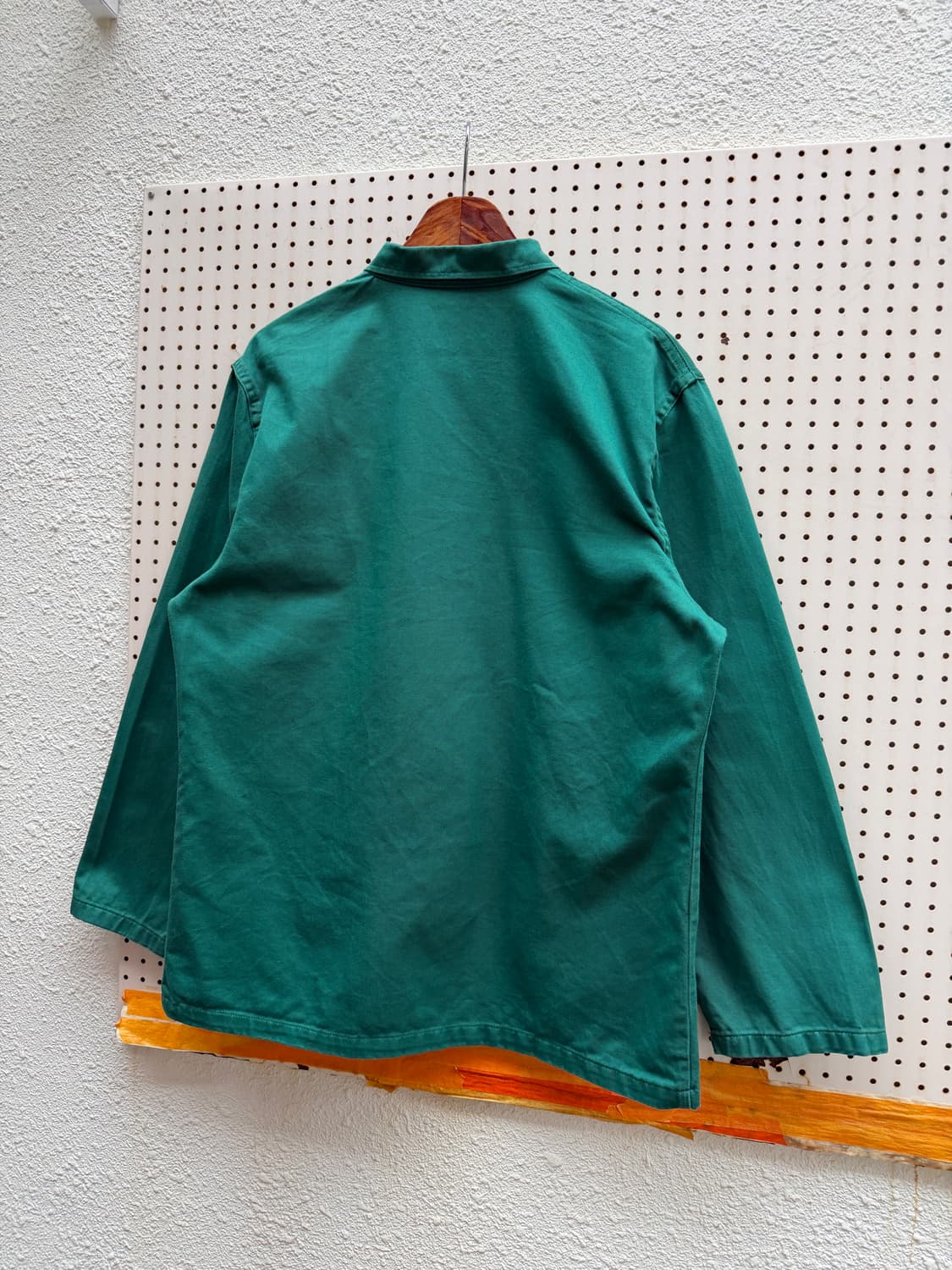 80s SIGGI ITALIAN GREEN EURO 그린 프렌치워크자켓 상품이미지9