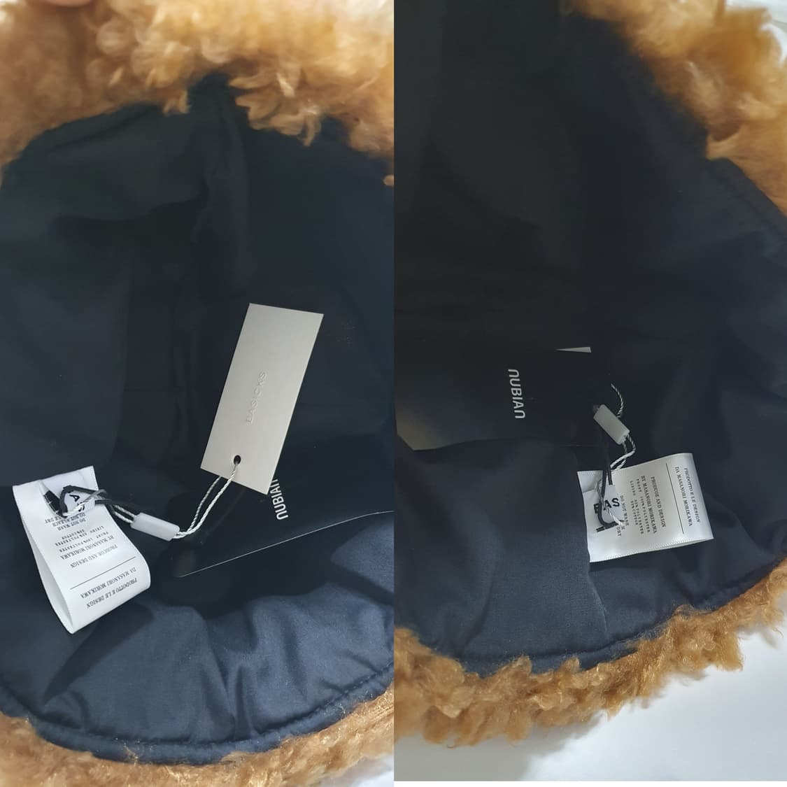 브라운 basicks 베이식스 베어 비니 뽀글이 곰돌이 벙거지 모자  상품이미지7