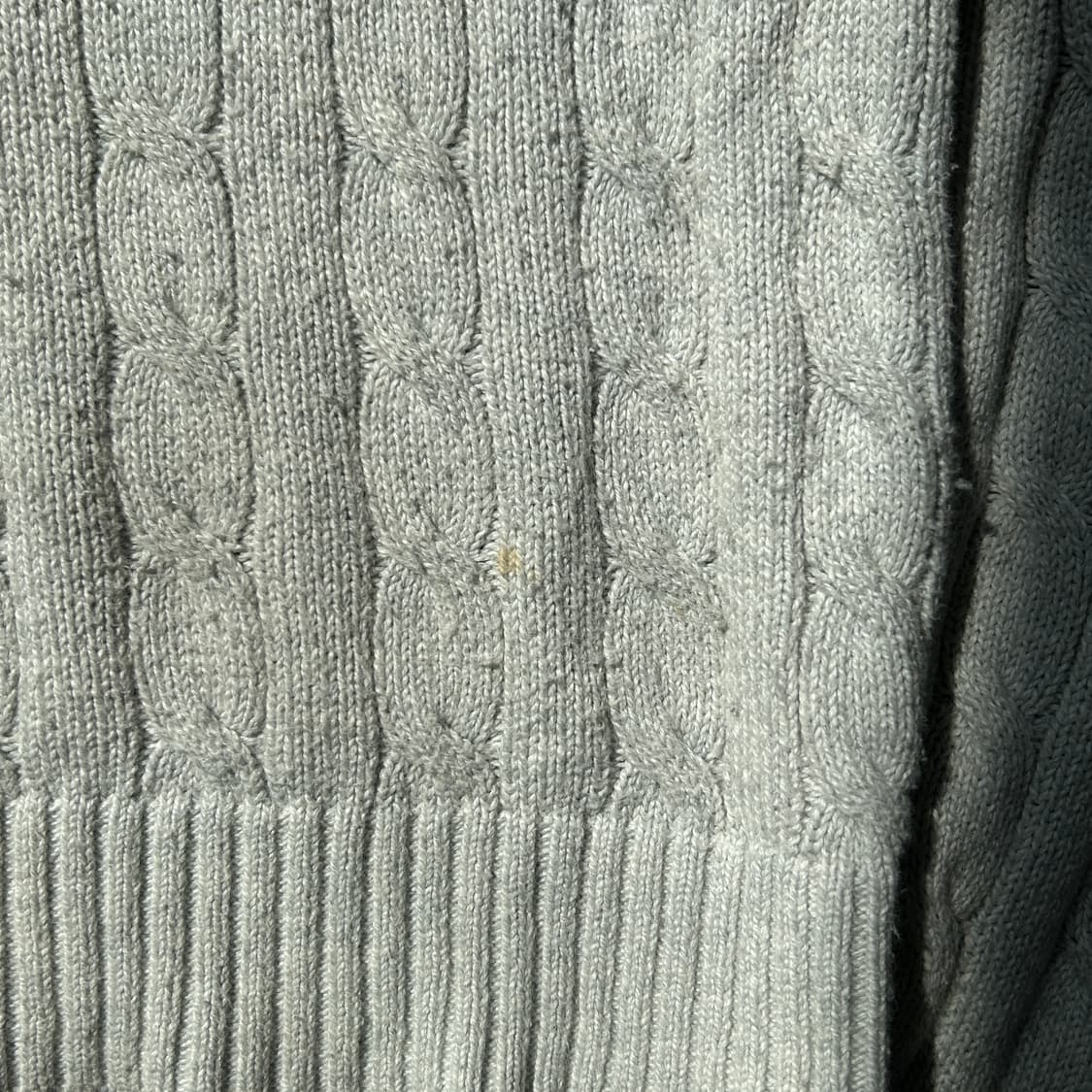 폴로 랄프로렌 그레이 케이블 니트 상품이미지8