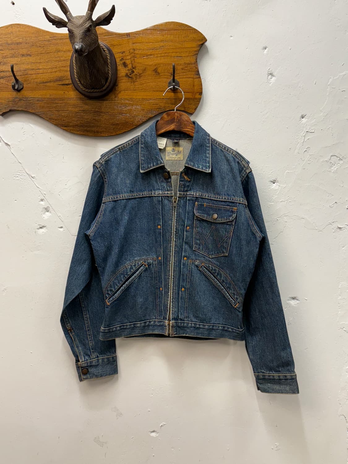 66) Japan Wrangler Blue Bell Zip-Up Deni 상품이미지1