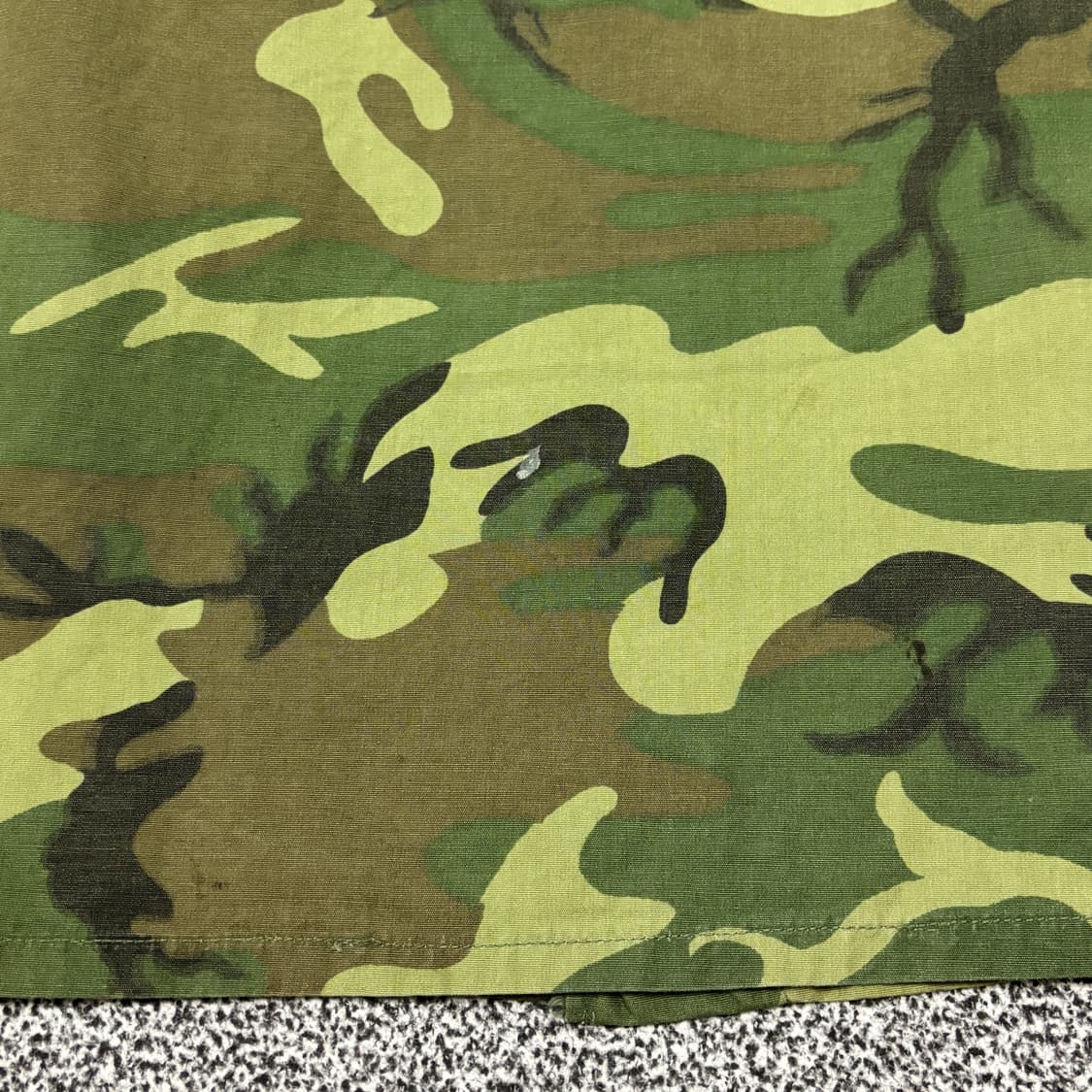 60s 오리지널 미군 ERDL 퍼티그 자켓 논-립스탑 M-R 상품이미지8