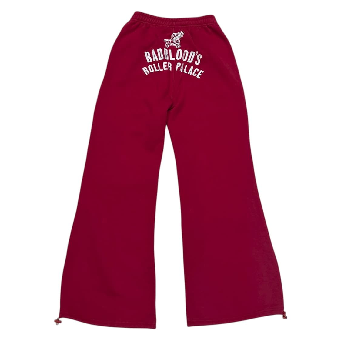 배드블러드 롤러 팰리스 크롭 후드집업 스트링 바지 셋업 세트 레드 S 상품이미지6