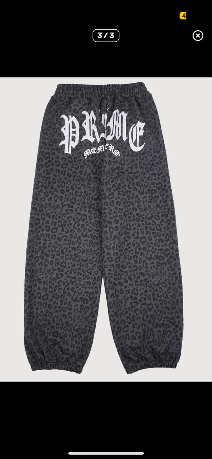 프라임멤버스 레오파드 후드 집업 세트 상품이미지3