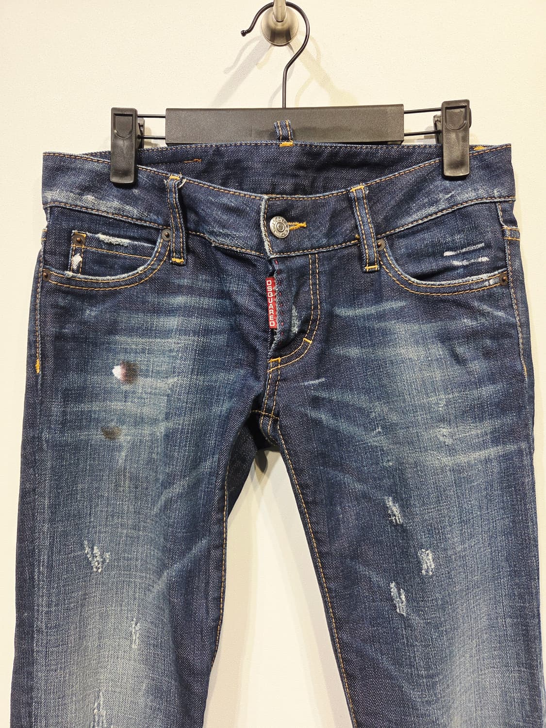 디스퀘어드2 스키니 지퍼 데님 팬츠_38 상품이미지3